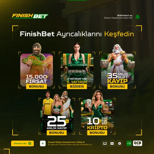 Finishbet vitrin